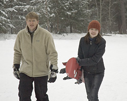 snowboarding