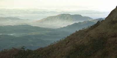 The Western Ghats at dawn