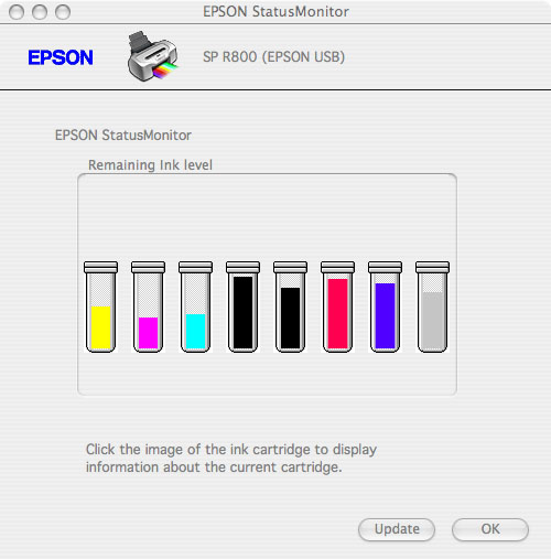 Epson ink levels